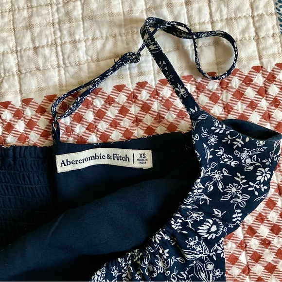 A&F Floral Ruffle Mini Dress - Picture 3 of 6